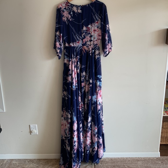 Anthropologie- Yumi Kim 3/4 Sleeve Maxi Dress- Size S - Picture 2 of 4